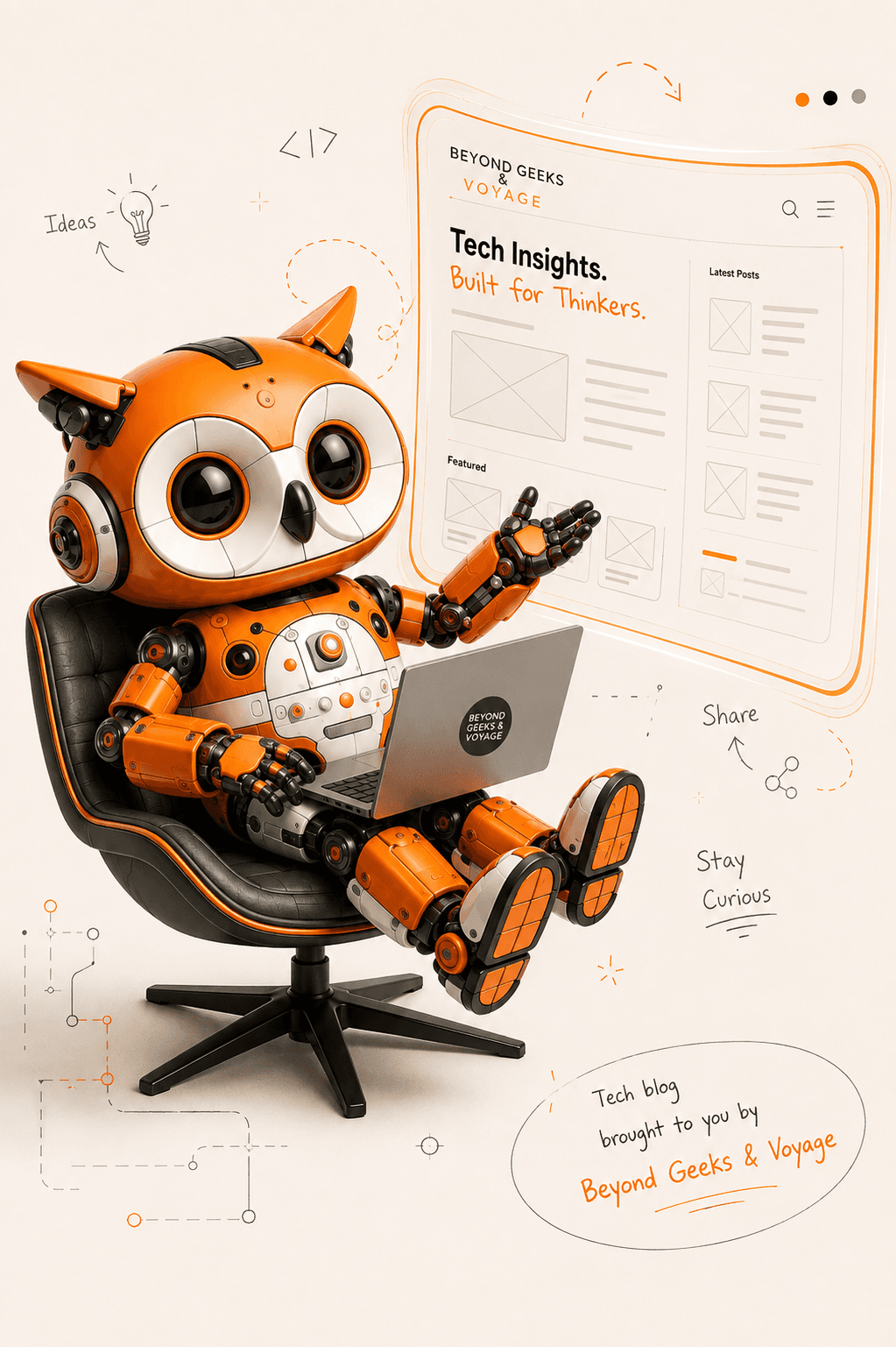 Beyond Geeks & Voyage owl exploring technology ideas and articles
